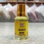 Kamal Roll On Attar | Mild, Sweet Lotus Aroma of Vrindavan, Pure Floral Fragrance Inspiring Devotion
