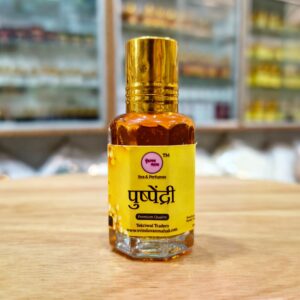 Pushpendri Attar by Vrindavan Mahak natural floral attar perfume oil for spiritual fragrance and daily wear.