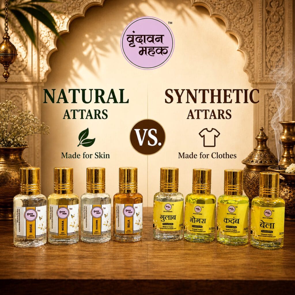Natural vs Synthetic Attars: A Luxury Fragrance Guide